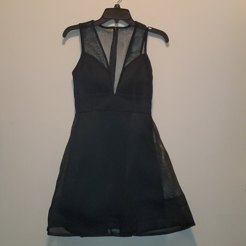 Here To Amuse Fit And Dress - Black